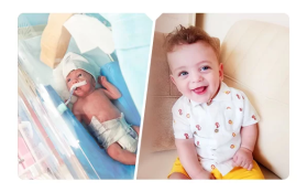 Minik Mucizemiz Emir Köroğlu 1 Yaşında