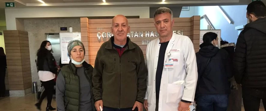 Düzce’den Gelen Hasta Yürüyerek Taburcu Oldu