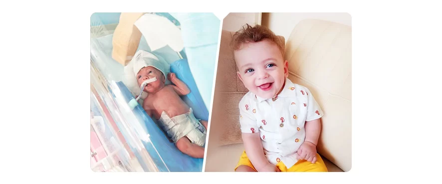 Minik Mucizemiz Emir Köroğlu 1 Yaşında