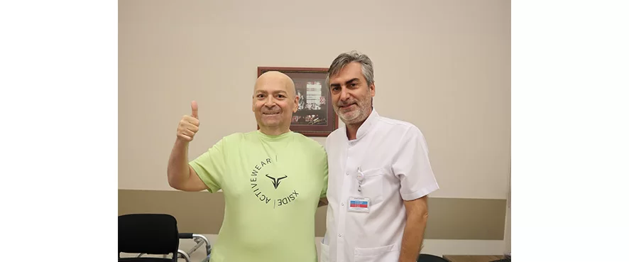 Bulgaristan’dan Gelen Hastamıza Kalça Artroplasti (Kalça Protezi) Ameliyatı Yapıldı.