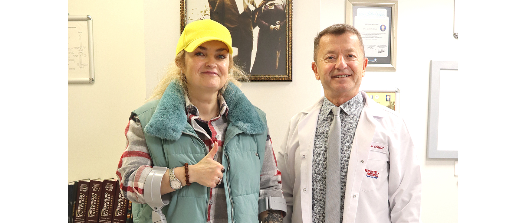 Robotik Cerrahi ile 2 Ay Arayla İki Kalça da Ameliyat Edildi