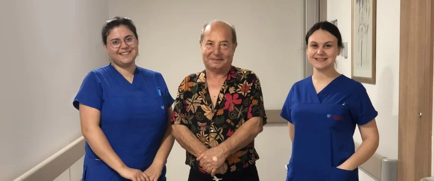 İzmir’den Gelen Hasta, Yürüyerek Taburcu Oldu