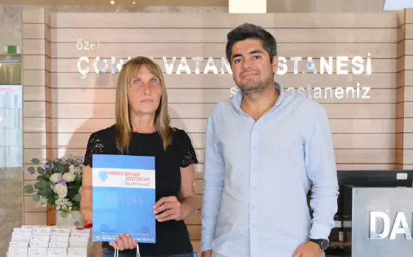 Bulgaristan'dan Gelen Hastamız kadın Vip Tarama Paketi Hizmeti Almıştır.