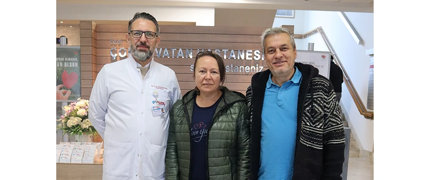 Kapalı Yöntem ile Böbrek Kisti Ameliyatı Yapıldı