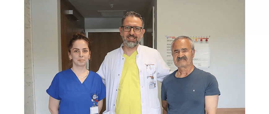 Prostat Kanseri Tanısı Alan 70 Yaşındaki Hastamızın Prostatı Kapalı Yöntemle Temizlendi, 2 Gün Sonra Taburcu Edildi.