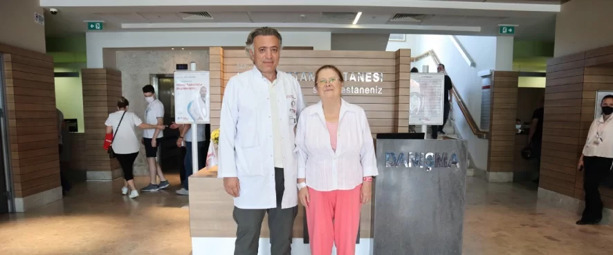 Tedavi İçin Antalya’dan Gelen Hasta Sağlığına Kavuştu