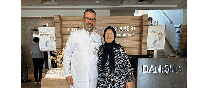 Tümörlü Sağ Böbreği Kapalı Yöntem ile Alınan Hastamız 3 Gün Sonra Taburcu Edildi.